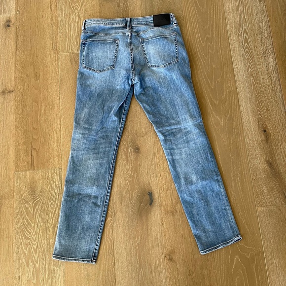 Express Mens Slim Distressed Jeans - Picture 6 of 6